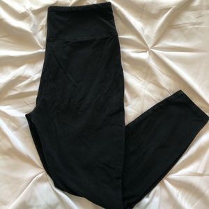 High waisted cropped leggings